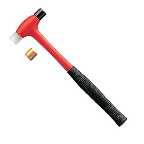 アネックス(ANEX) ハンマー マイクロ型 ヘッド交換タイプ 専用ヘッド4種付 180mm No.9017 | 