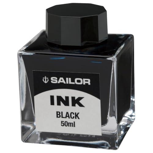 セーラー万年筆 万年筆 染料ボトルインク 50ml ブラック 13-1007-220 | 