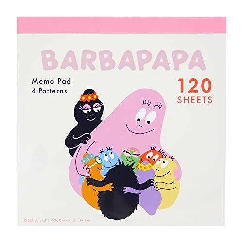 バーバパパ グリーティングライフ メモパッド ファミリー BBN-255 | 