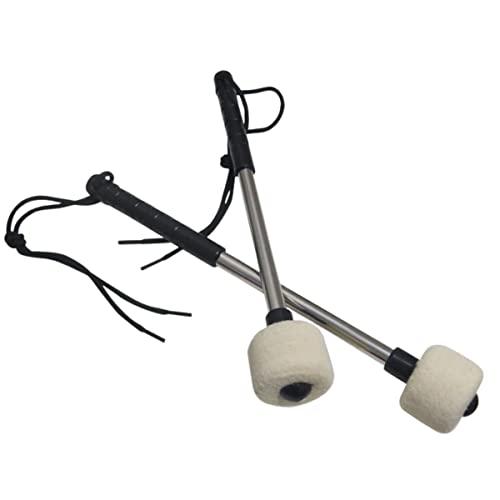 丸喜明商店マーチング ゴング バスドラム マレット ブラスバンド 大太鼓 (2本) | 