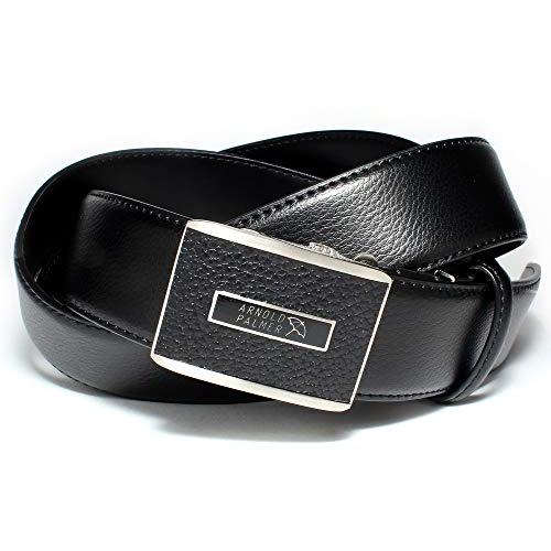 アーノルドパーマー メンズ 本革ビジネスベルト FITバックル＋伸縮ホルダー 35mm幅 キングサイズ 大きいサイズ 〜130cm APB-45 | 