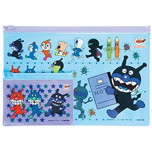 サンスター文具 アンパンマン ファイル スライダーケースセット ばいきんまん 1940010B | 