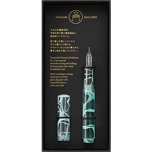 寺西化学工業(Teranishi Chemical Industry) ギター ガラスペン キャップ付 オーロラ アイスミント GLAA-MT | 