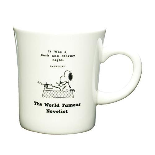 「 PEANUTS(ピーナッツ) 」 スヌーピー ノベリスト カラー マグカップ 8.5cm ホワイト 604160 | 