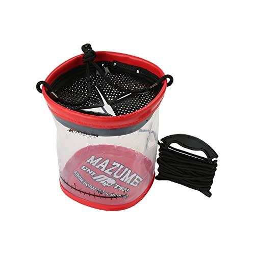 マズメ (Mazume) 観察できる水くみバケツ II MZAS-622-04 レッド | 