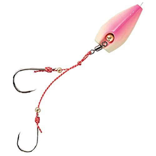 ハヤブサ(Hayabusa) 無双真鯛 貫撃遊動テンヤ SE105 12号 14-12 3 ピンクグロー | 