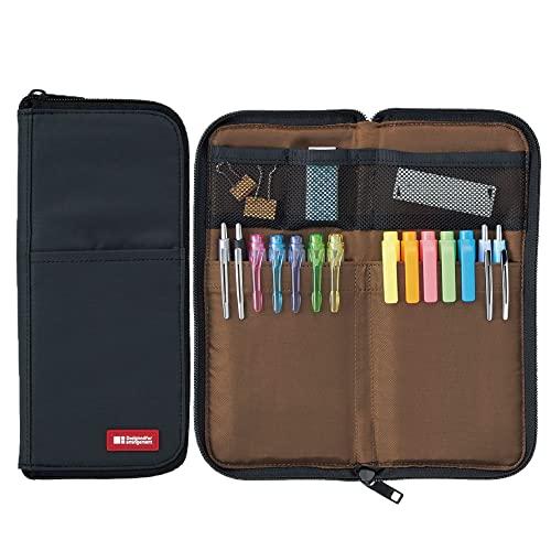 Lihit lab. リヒトラブ ペンケース フラット 黒 | 