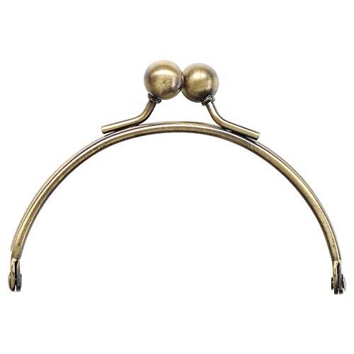 ハマナカ 編みつける 口金 (くし形) 約ヨコ9cm×タテ4.5cm アンティーク H207-022-4 | 