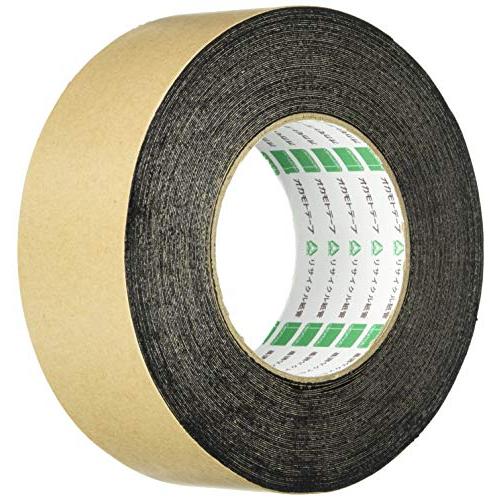 オカモト 防水ブチルテープ 両面 50mm×20m 0.4mm厚 BW-02 ブラック | 