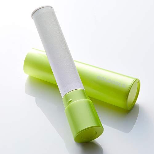 ニトムズ コロコロ 本体 コロフルモバイル 携帯用 洋服用 花粉落とし ほこり取り 生地を傷めない テープ幅75mm 25周 1巻入 グリーン | 