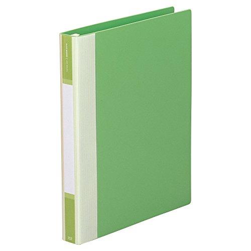 リヒトラブ ファイル リフィルバインダー A4 30穴 黄緑 G3902-6 | 