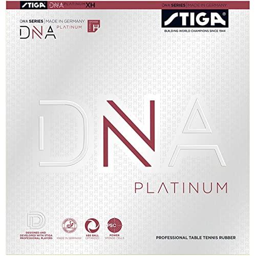 STIGA(スティガ) 卓球 ラバー テンション系裏ソフト DNA プラチナ XH レッド MAX 1712070523 | 