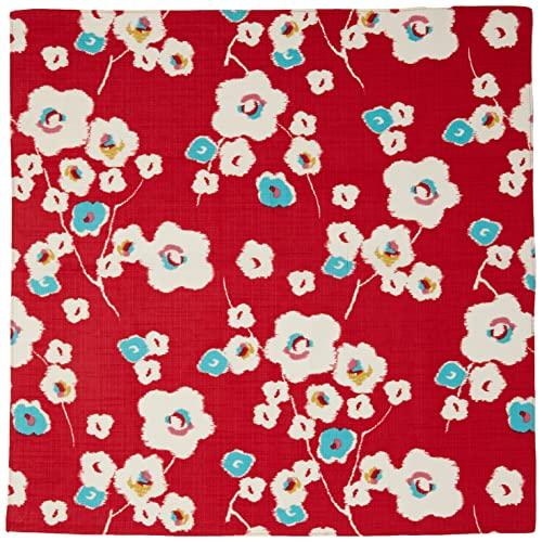 むす美 風呂敷 ふろしき 70cm モダンガール 梅 赤 日本製 20452-202 | 