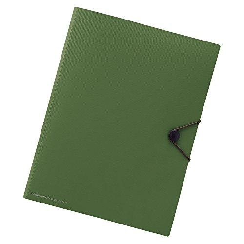 リヒトラブ キャリングポケット A4 オリーブ F7528-22 | 