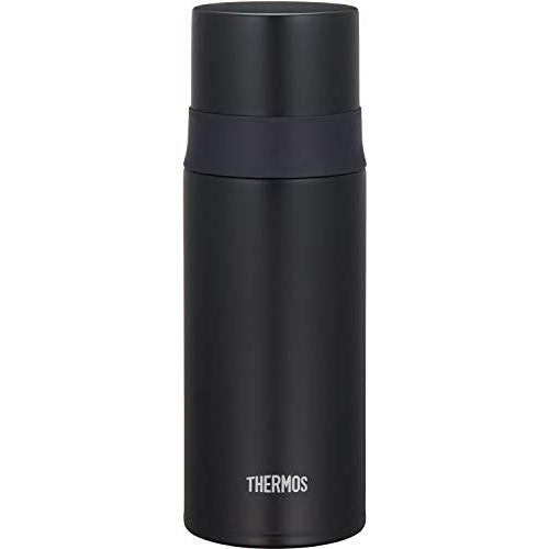 サーモス 水筒 ステンレススリムボトル マットブラック 350ml FFM-351