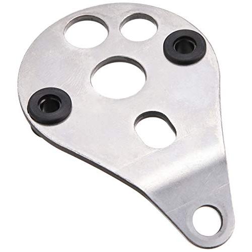 デイトナ(Daytona) バイク用 メーターステー 取付幅45mm 取付M10 防振ラバー ステンレス製 センター/30°曲げ 71635 | 