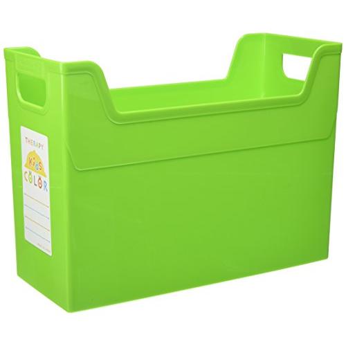 ナカバヤシ ファイルボックス 書類収納ボックス A4 グリーン フボ-TC4KG | 