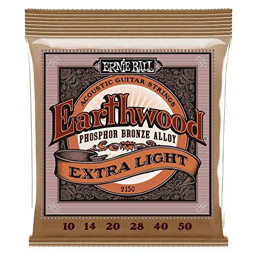 正規品 ERNIE BALL 2150 アコースティックギター弦 (10-50) EARTHWOOD PHOSPHOR BRONZE EXTRA | 
