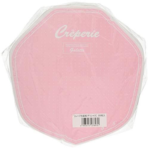 アオト印刷 クレープ包装紙 デリシャス(変形)200枚入 | 