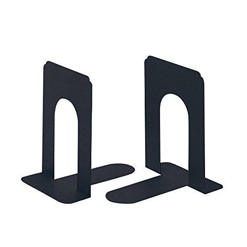 ライオン事務器 ブックエンド 小 2枚 1組 No.5-BK ブラック | 