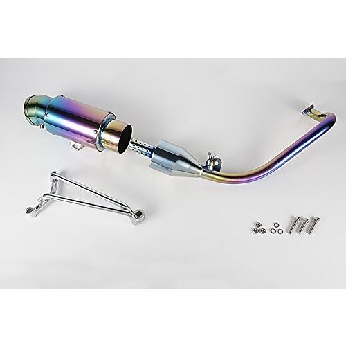 バイクパーツセンター(Bike Parts Center) ショートマフラー アドレスV125 グラデーションカラー 203001 | 
