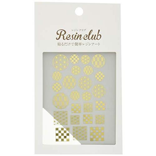 レジンクラブ 伝統和柄 ゴールド UVレジン用シールパーツ RC-DWA-102 | 