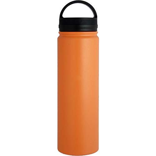 リビング 水筒 700ml 直飲み スクリュー栓 ステンレス ボトル オレンジ BE-SIDE MUG 410388 | 
