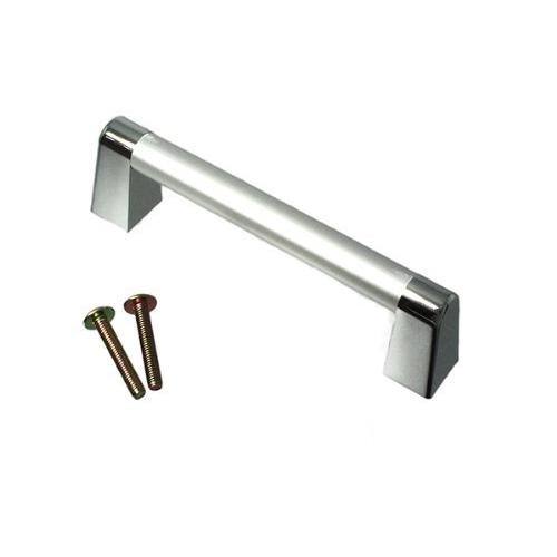 アイワ アルミパイプハンドル 角座 90mm シルバー 00113438-1 AP-435C | 