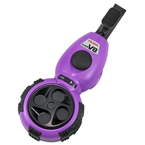 タジマ(Tajima) エルライン墨つぼV8鶴首 パープル 糸長さ20m LL-SUMV8T-PA | 