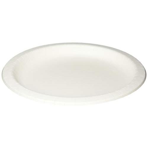 ペーパーウェア(Paperware)ナチュラルパルプ プレート 26cm 50P 厚手タイプ レンジあたためOK | 