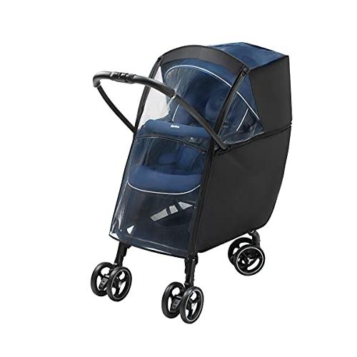 Aprica(アップリカ) ベビーカー用レインカバー マルチレインカバープラス ラクーナ、ルンルン、カルーンエアー対応 (ブラック) 20239 | 