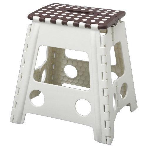 トレードワン 踏み台 高さ39cm×幅39×奥行32cm 折り畳み 隙間収納 ステップ 室内・屋外 洗車 釣り ホワイト セノ・ビー のっぽ君 | 