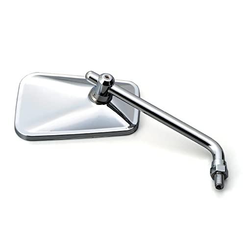 デイトナ(Daytona) ハイビジミラー バイク用 ミラー 片側1本 右専用 10mm逆ネジ クラシック/ロー クロームメッキ 11432 | 