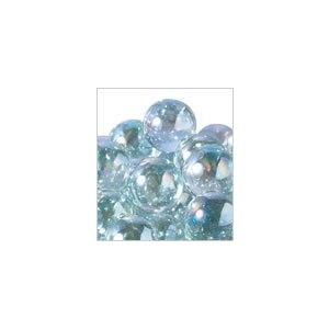 松野ホビー ビー玉 ガラス玉 日本製 25mm オーロラ クリアー 1袋(50粒入) O1291 | 