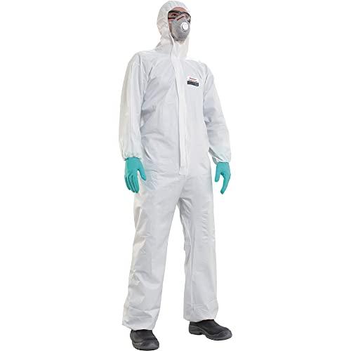 ハネウェル ミューテックス・Ｅ・ライト サイズＸＸＬ4500101-XXL 防護服JIS T8115 タイプ5/タイプ6 | 