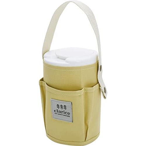現代百貨 clarice ウェットティッシュ ボトルカバー YELLOW サイズ:W380×H180 (平置きの状態)mm A505YE | 