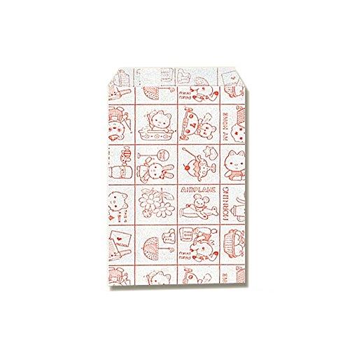 ヘイコー 紙袋 柄小袋 ベロあり R-85 マイホーム 10.5x15cm 200枚 | 