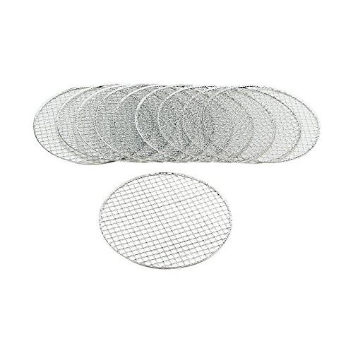 キャプテンスタッグ 炭焼一番 万能丸型焼きアミ 280mm10枚入 M-6577 | 