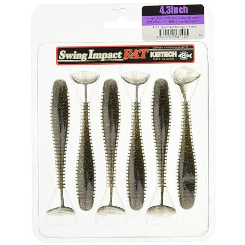 ケイテック(Keitech) スイングインパクト ファット 4.3インチ #417 ゴールドフラッシュミノー | 