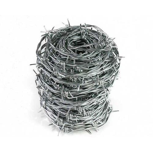 ハイロジック 有刺鉄線バーブ 100m巻 K-982 シルバー | 