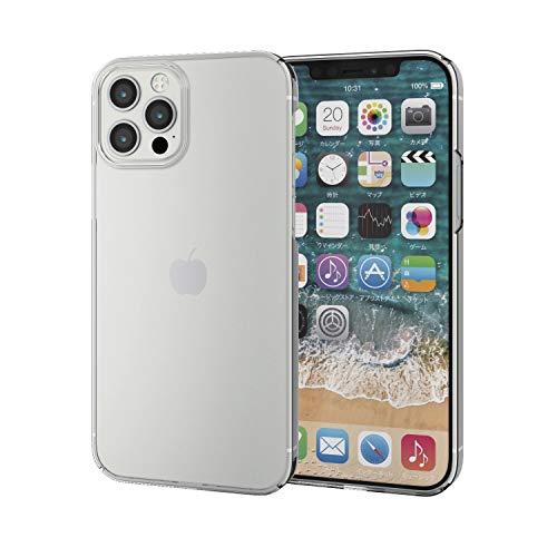エレコム iPhone 12 / 12 Pro ケース Qi充電対応 ハード 極み クリア PM-A20BPVKCR | 