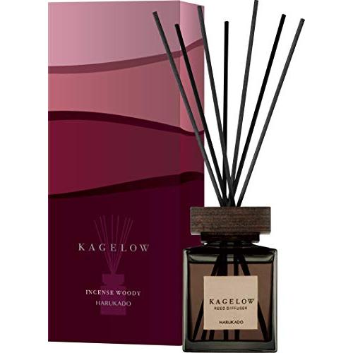 晴香堂(harukado) リードディフューザー KAGELOW カゲロウ Incense Woody インセンスウッディ 6256 280ml | 