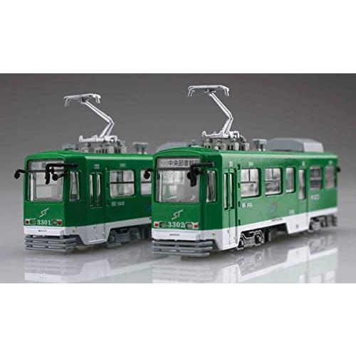 1/150 雪ミク電車シリーズNo.11 雪ミク電車2022バージョン(標準色用3300形付き)2両セット プラモデル | 