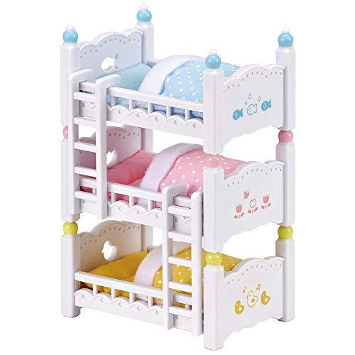 シルバニアファミリー 家具  赤ちゃん三段ベッド  カ-213 STマーク認証 3歳以上 おもちゃ ドールハウス Sylvanian Famil | 