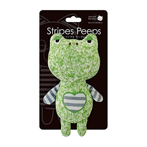 スーパーキャット 犬用おもちゃ ストライプス ピープス かえる | 