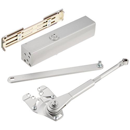 リョービ(Ryobi) スチールドア 万能取替え用 ドアクローザー S-203P シルバー | 