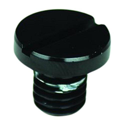 ポッシュ(POSH) バイク用品 アルミカラードミラーホールカバーキャップ M8-P1.25 正ネジ 1個入り ブラック 000810-06 | 