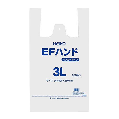 シモジマ(Shimojima) ヘイコー EFハンド3L 100枚入り | 
