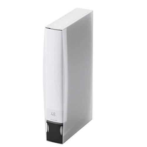 エレコム ファイルケース DVD CD 対応ファイルケース 48枚収納 ブラック CCD-FS48BK | 