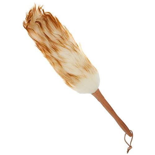 藤栄(FUJIEI) ウールダスター L WD-002 はたき ふわふわ ほこり 取り 羊毛 インテリア 天然素材 おしゃれ 車の掃除 フック付 | 